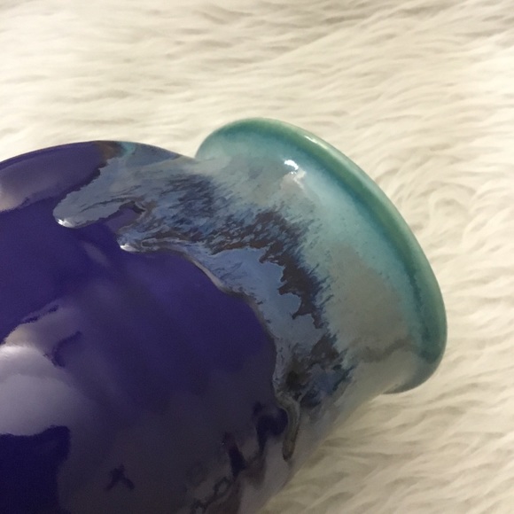 Boho blue coffee tea cup - Picture 7 of 13